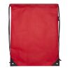 Sac à dos avec cordon Evergreen non tissé recyclé GRS de 5L Standard | Rouge | sans marquage | non disponible | non disponible | non disponible