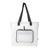 Sac shopping pliable EcoFold de 16 L en RPET Standard | Blanc | sans marquage | non disponible | non disponible | non disponible