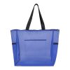 Sac shopping en matériaux recyclés certifiés GRS Mesh de 23&nbsp;L Bleu royal