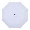 Parapluie pliable Agnes 21 pouces à ouverture automatique en RPET blanc