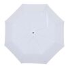 Parapluie manuel pliable Aaron 23 pouces blanc
