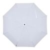 Parapluie pliable Gale de 69 cm à ouverture et fermeture automatiques en RPET blanc