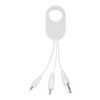 Câble de recharge 3-en-1 Troop Standard | Blanc | sans marquage | non disponible | non disponible | non disponible