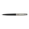Stylo bille Parker 51 en acier inoxydable noir | sans marquage | non disponible | non disponible