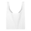 Sac shopping pliable Edy en rPET 105&nbsp;g/m2 avec impression par sublimation blanc