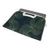 Housse pour ordinateur portable Mylo 17 pouces à impression par sublimation blanc