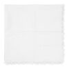 Citizen Green Handloom Baumwollschal handgewebt blanc