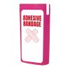 MiniKits Pansements Magenta transparent | Autocollant Numérique 1 couleur | Recto | 39 mm x 82 mm