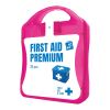MyKit Medium Premiers Secours PREMIUM Magenta transparent | sans marquage | non disponible | non disponible