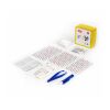 Kit de premiers secours en métal pour animaux de compagnie MyKit Jaune | sans marquage