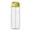 Gourde de sport H2O Active® Base Tritan™ de 650 ml avec couvercle à bec verseur Translucide-Citron vert | sans marquage | non disponible | non disponible