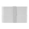 Lunch box MIYO Pure à deux blocs Blanc-Blanc-Blanc | sans marquage | non disponible | non disponible