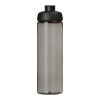 Bouteille de sport H2O Active® Eco Vibe de 850 ml avec couvercle à bascule Charbon-Noir | sans marquage | non disponible | non disponible