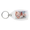 Porte-clefs plastique Access blanc | sans marquage | non disponible | non disponible
