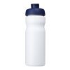Bouteille Baseline® Plus de sport avec couvercle à clapet - 650 ml Translucide-Bleu | sans marquage | non disponible | non disponible