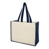 Sac Varai 340 g/m² en toile et jute Marine
