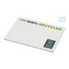 Notes autocollantes recyclées 100 x 75 mm Sticky-Mate® Blanc | 25 Seiten | sans marquage | non disponible | non disponible