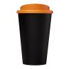 Gobelet Americano® de 350&nbsp;ml isotherme Orange-Noir | sans marquage | non disponible | non disponible