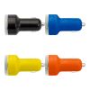 Prise allume-cigare avec double sortie orange | sans marquage | non disponible | non disponible
