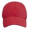 Casquette 6 panneaux Mica GRS recyclée ajustée Standard | Rouge | sans marquage | non disponible | non disponible | non disponible