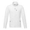 Veste Amber pour homme en polaire recyclée GRS entièrement zippée Standard | blanc | 3XL | sans marquage | non disponible | non disponible | non disponible