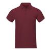 Polo manches courtes Calgary Bordeaux profond | XS