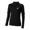 Polo manches longues femme Oakville Standard | noir | XL | sans marquage | non disponible | non disponible | non disponible