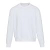 Pull unisexe OCS en coton bio oversize à col rond Boris de 280&nbsp;g/m2 Standard | Blanc | XXS | sans marquage | non disponible | non disponible | non disponible
