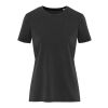 T-shirt femme délavé à manches courtes Nanaimo de 160&nbsp;g/m2 Standard | Noir | XS | sans marquage | non disponible | non disponible | non disponible