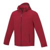 Veste softshell recyclée GRS pour homme de Langley Rouge | XXL