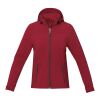 Veste Softshell recyclée GRS pour femme de Langley Rouge | XXS