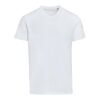 T-shirt unisexe en coton bio certifié OCS Balfour à manches courtes et col en V de 200&nbsp;g/m² Standard | Blanc | 3XS | sans marquage | non disponible | non disponible | non disponible