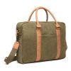 VINGA Sac pour ordinateur en toile Bosler vert | sans marquage | non disponible | non disponible