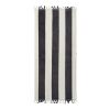 VINGA Drap de bain Valmer noir-blanc | sans marquage | non disponible | non disponible | non disponible