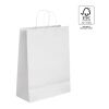 CITADEL. Sac en papier kraft (90 g/m²) Blanc | sans marquage