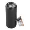 LAVINE 600. Thermos en acier inoxydable 600 ml Noir | sans marquage