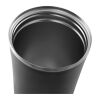 PHELPS. Tasse de voyage 470mL en acier inox et PP Noir | sans marquage