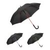 ALBERTA. Parapluie en polyester avec ouverture automatique Rouge | sans marquage