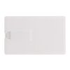 Clé USB 4GB Flash drive forme carte de crédit Blanc | sans marquage | non disponible | non disponible | non disponible