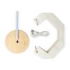 Lampe LED en papier pliable Coollux Luna 25cm, inspirée de l'Origami Nature | sans marquage | non disponible | non disponible