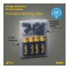 Lot de 4 piles rechargeables AA Aqiila USB-C 2000 mAh Noir