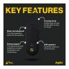 Enceinte Bluetooth Aqiila Soundbird CM 30 W avec éclairage RGB noir | sans marquage | non disponible | non disponible