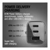 Fresh 'n Rebel chargeur rapide pour ordinateur portable 67 W GaN USB-C et USB-A Gris foncé