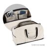 Sac de voyage/sport InSideOut Reuuz Canvas 28 x 56 x 28 cm Beige-Noir