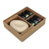 Coffret InsideOut Aroma Pebble avec 6 huiles essentielles Ecru