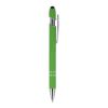 Paris soft touch, encre bleue R-AL Vert clair | Gravure | dans le prolongement du clip | 35 mm x 8 mm | non disponible