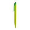 Stylo bille Atlas soft-touch Vert clair | Tampographie 1 couleur | sur le clip | 30 mm x 8 mm | non disponible