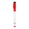 Marqueur pour tableau blanc avec aimant et raclette Rouge / blanc | sans marquage | non disponible | non disponible