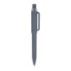 Stylo Ozzy soft touch Gris | Impression Numérique 3D | à 90 degrés du clip | 42 mm x 8 mm