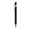 Stylo-bille Paris Deluxe métal caoutchouté Noir | Gravure | à 180 degrés du clip | 87 mm x 8 mm | non disponible